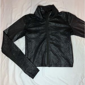 Fashion Nova Snake Print Top